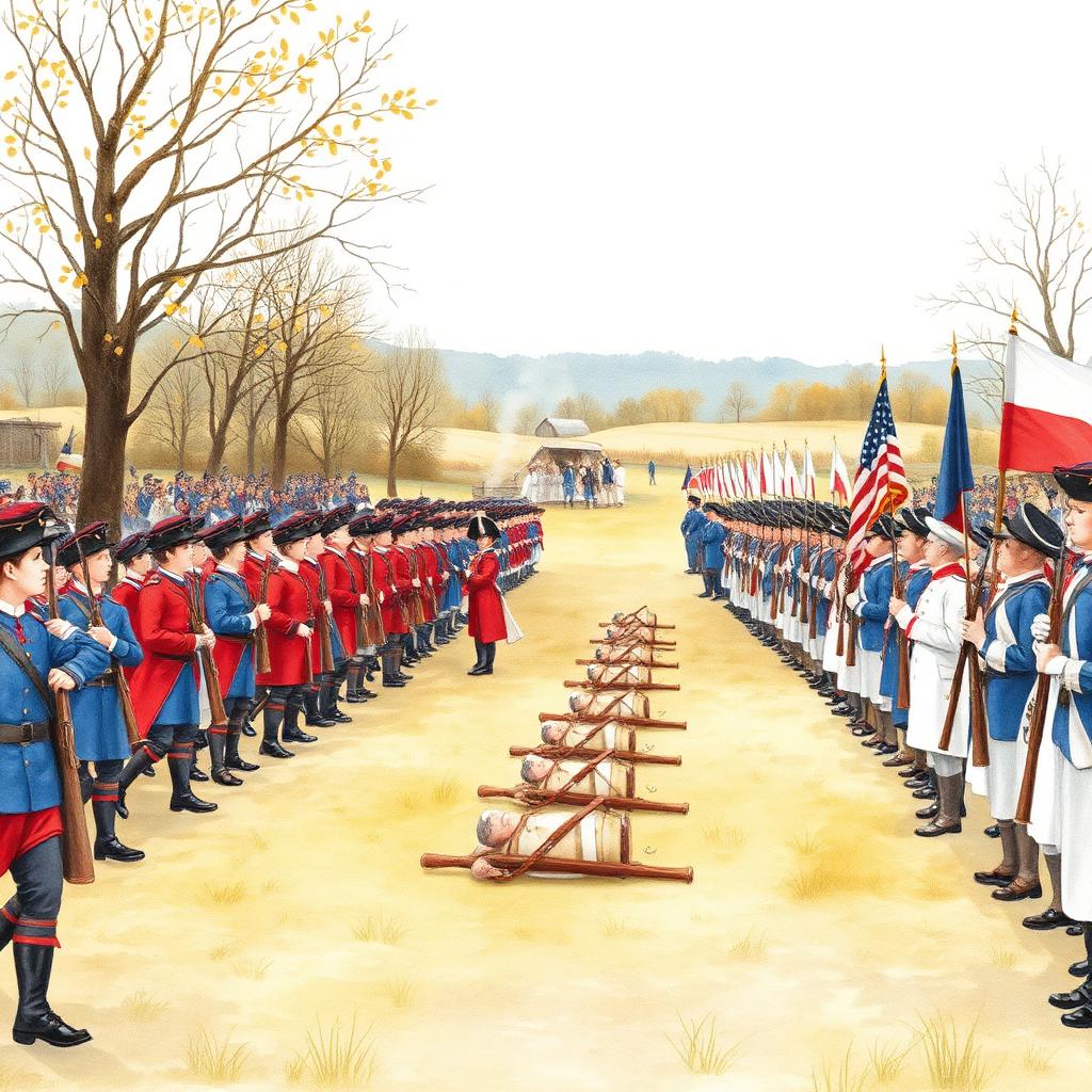 Storybook illustration of The Last Big Battle
